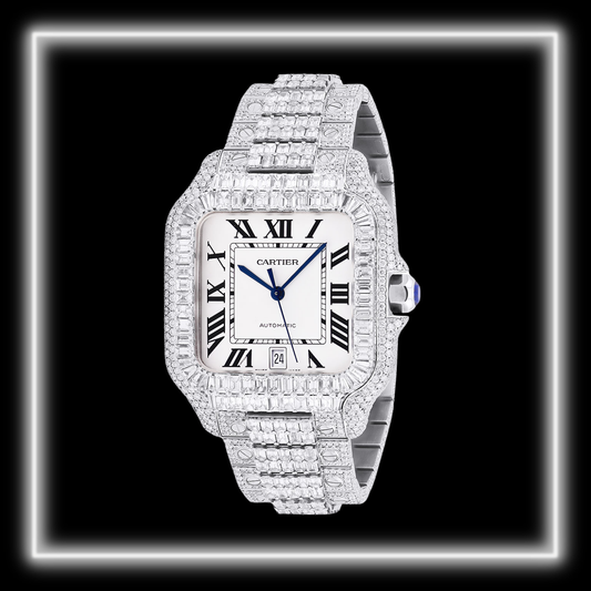 Iced Out Cartier Santos dostawca